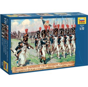 Zvezda figurky - francouzská císařská staré garda 1804-1815 (1:72)