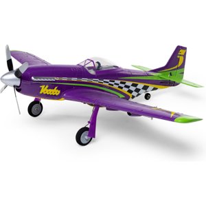 E-flite P-51D Voodoo 0.44m SAFE Select BNF Basic