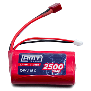 RMT models Li-Ion 2500 mAh 7,4V 15C T-Dean