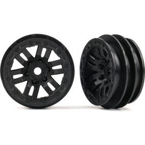 Traxxas disk 1.0" twin-spoke černý (2)