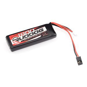 1800mAh 7,4V LiPo přijímačová sada (pro On-Road modely)