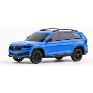 Abrex Plasťáček Škoda Kodiaq FL 1:43 - Modrá