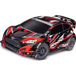 Traxxas Ford Fiesta 1:10 2BL 4WD RTR červená