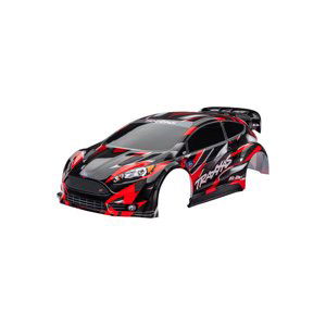 Traxxas karosérie Ford Fiesta ST Rally Brushless červená