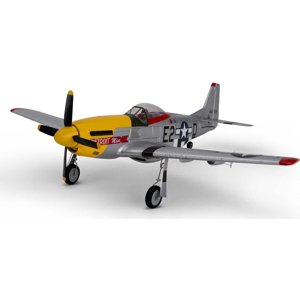 E-flite P-51D Mustang 0.49m Detroit Miss SAFE Select BNF Basic