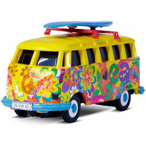 RC auto VW T1 Bus Flower Power 1:87