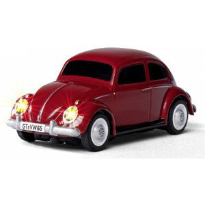 RC auto Volkswagen Beetle 1:87, červená