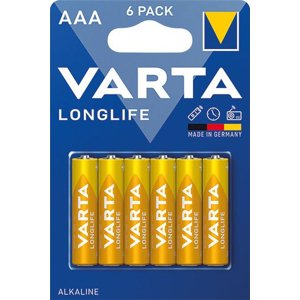 VARTA 4103 Longlife AAA LR03 6ks