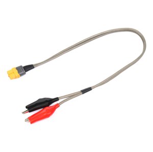 Konverzní kabel Pro XT-60 baterie - krokosvorky 14AWG 40cm