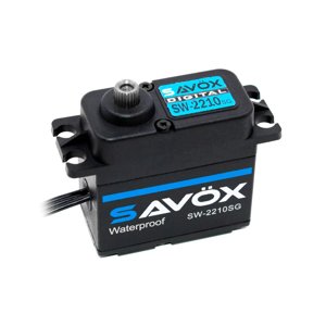 SW-2210SG+ BRUSHLESS BLACK WATERPROOF HiVOLT Digitální servo (45kg-0,10s/60°)