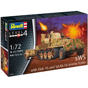 Revell sWS mit Flak-Aufbau als Sfl. mit 3,7cm Flak 43 (1:72)