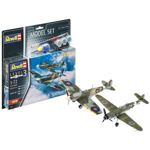 Revell Messerschmitt Bf109G-10, Spitfire Mk.V (1:72) (set)