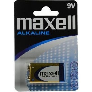 Siva MAXELL 9V Alkaline, balení 1ks