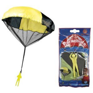 Házecí padák s parašutistou Parachute