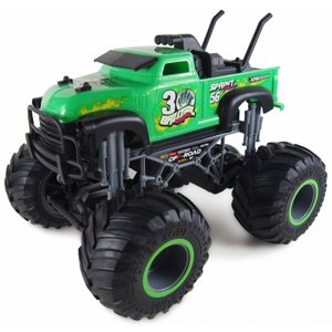 RC auto Monster Truck Crazy, zelená