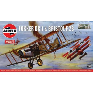 Airfix Fokker DR1 Triplane, Bristol Fighter Dogfight Double (1:72)