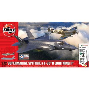 Airfix Spitfire Mk.Vc, F-35B Lightning II (1:72) (Giftset)