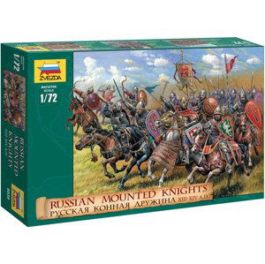 Zvezda figurky - Russian Mounted Knights (1:72)