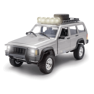 RCobchod JEEP CHEROKEE 1/12 4x4 šedý RC_301544 RTR 1:12