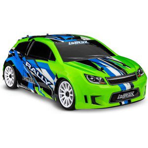 RC auto Traxxas Rally 1:18 4WD RTR, zelená