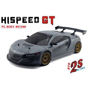 RC auto HSP GT PRO 1/10 RTR On-road, šedá