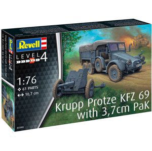 Revell Krupp Protze KFZ 69 with 3,7cm Pak (1:76)