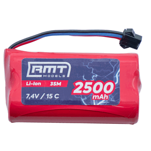 RMT models Li-Ion 2500 mAh 7,4V 15C SM-3P