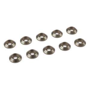 Podložka pro půlk. hlavu M3/10mm hliníková metalická (10)