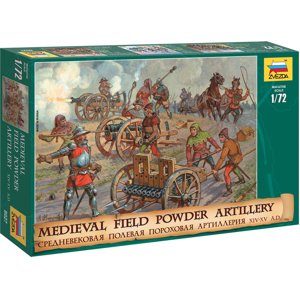 Zvezda figurky Medieval Powder Artillery (1:72)