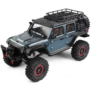 RC auto DF-4S PRO Crawler 313mm 1:10, zelenošedá metalíza