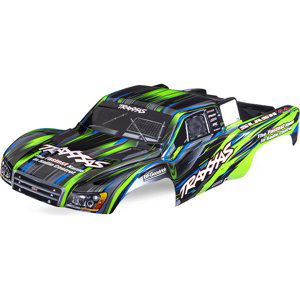 Traxxas karosérie Slash 4X4 zelená (bezsponková)