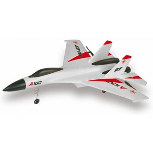 RC letadlo SU-27 6G Gyro RTF, bílá